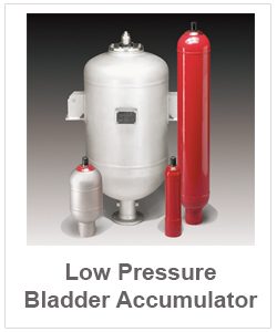Low pressure bladder accumulator-1 pt